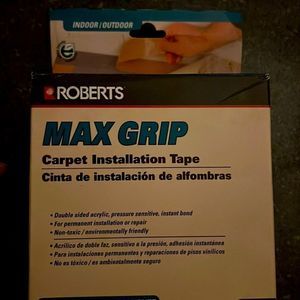Carpet installation tape